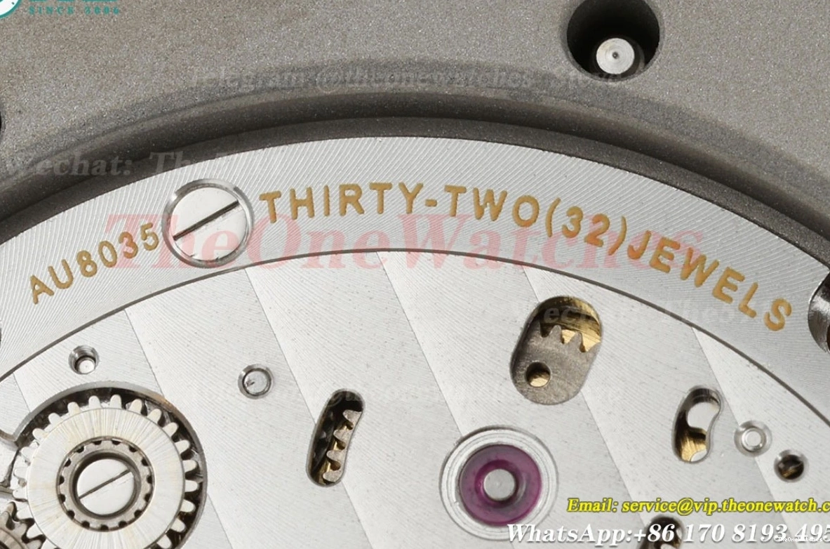 TKF Royal A4302 41mm Clone Super SS Black Dial 15500 Oak SS 0322